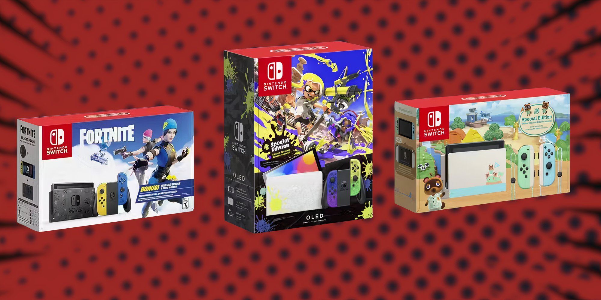 These Are The Best Special Edition Nintendo Switch Consoles