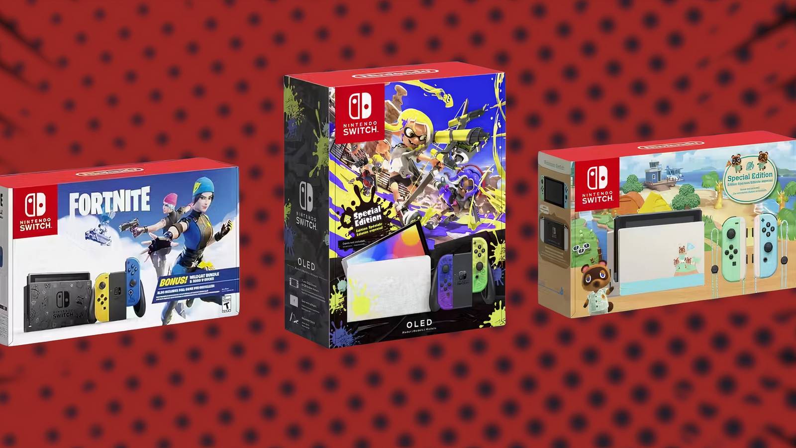 These Are The Best Special Edition Nintendo Switch Consoles