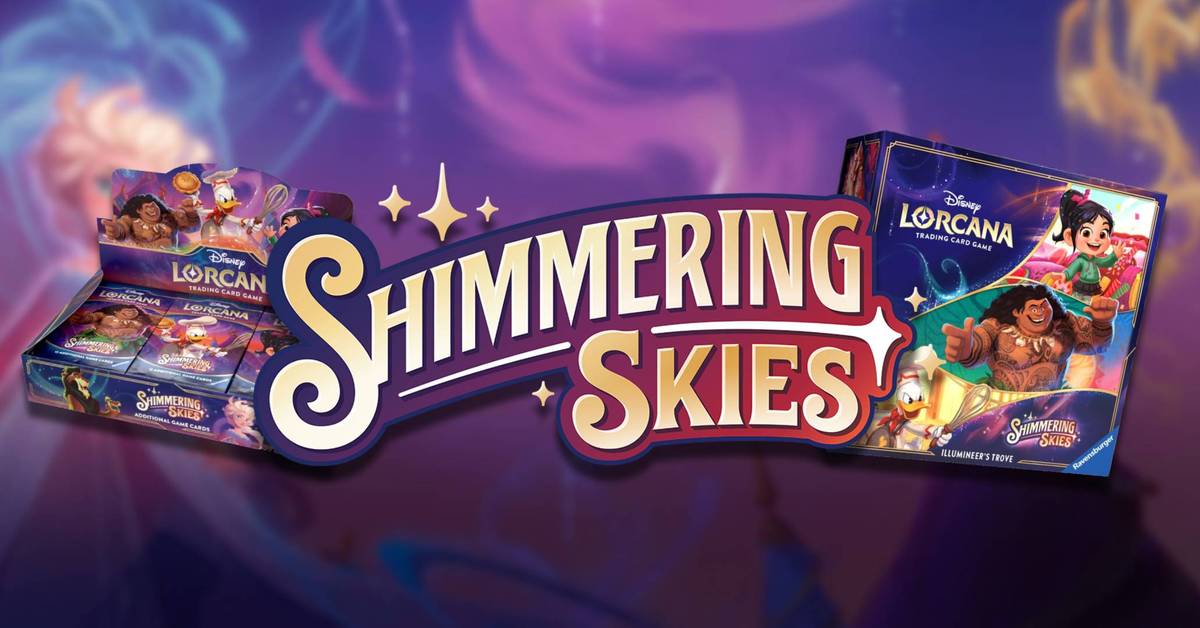 lorcana shimmering skies booster box case Ravensburger Disney TCG: Illumineer's Trove | Secure Card Storage | Includes Packs & Comprehensive Guide | Original Disney Artwork While most of Lorcana participates in the vibrant Lorcana: Shimmering Skies Booster Case