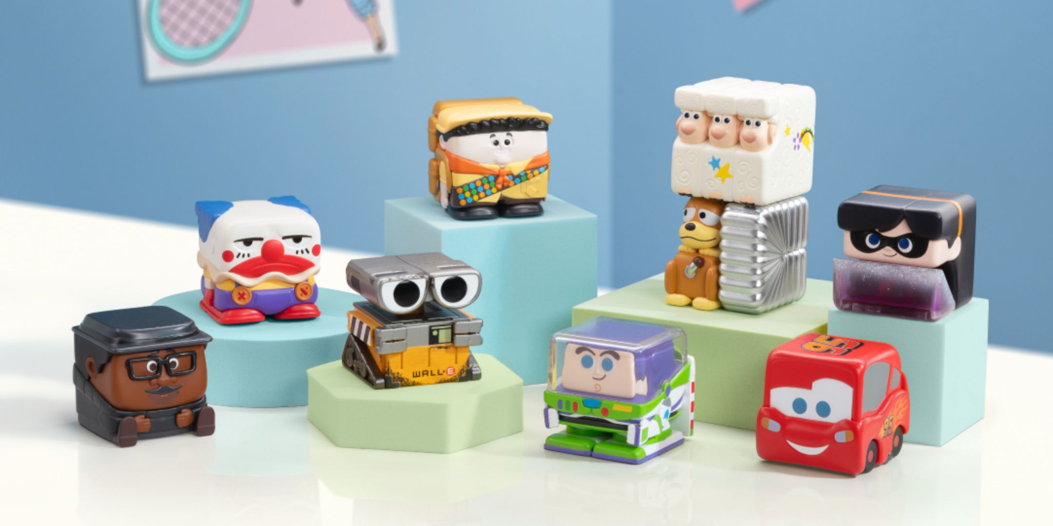 New Disney Pixar Collectible Called Pop Cube Available At Pop Mart
