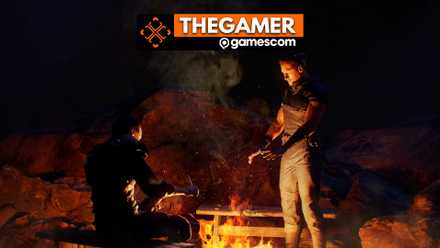 Two Characters by Fire in Gothic: The Remake
