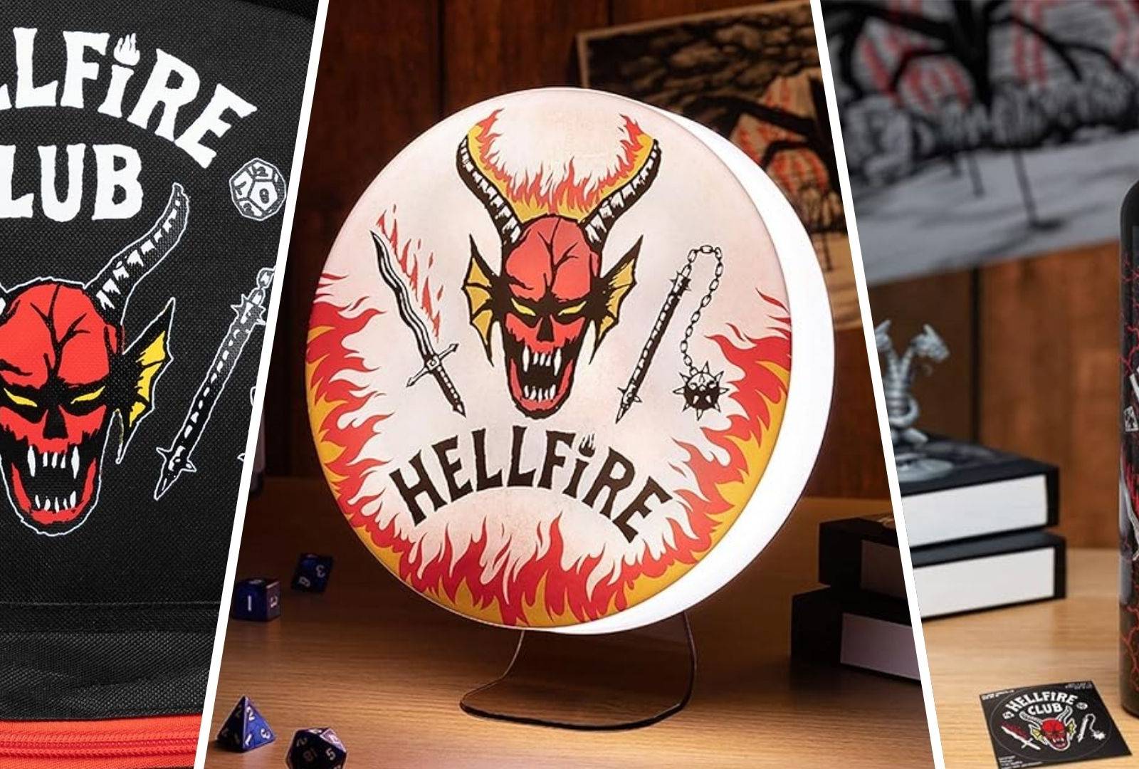 Stranger Things Hellfire Club Reversible Wall Art | Free Shipping, image size:1600x1080