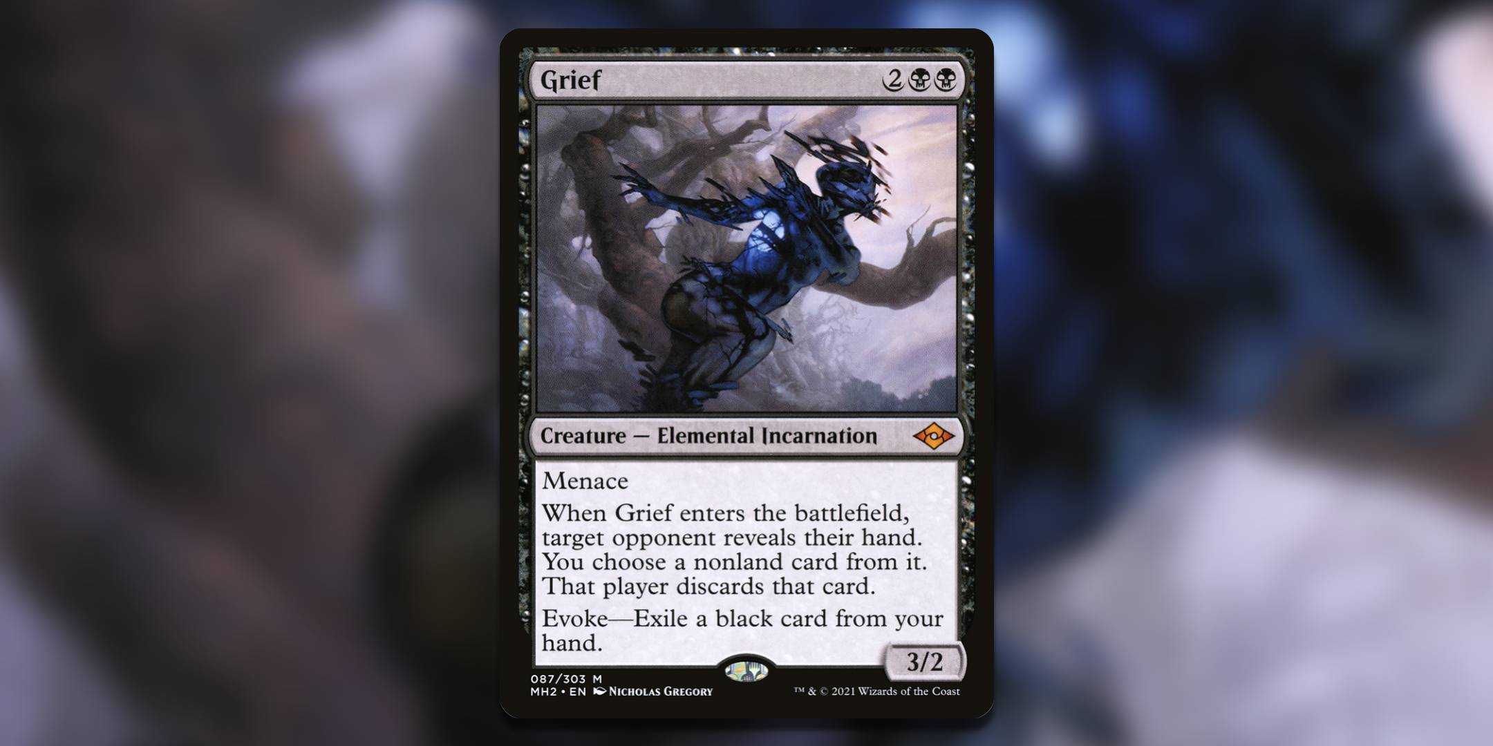 grief mtg card Proxy Tough Times Menace When Grief enters the battlefield Grief Tyrant Shadowmoor (SHM)