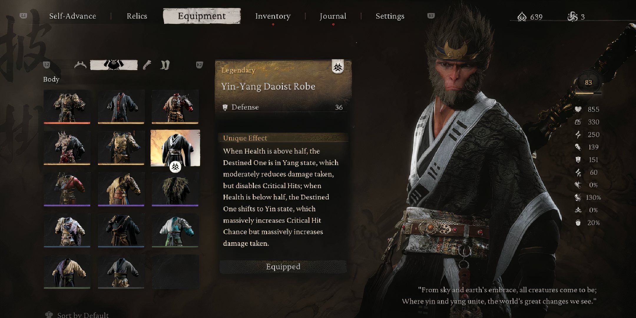 Best Armor Sets In Black Myth: Wukong