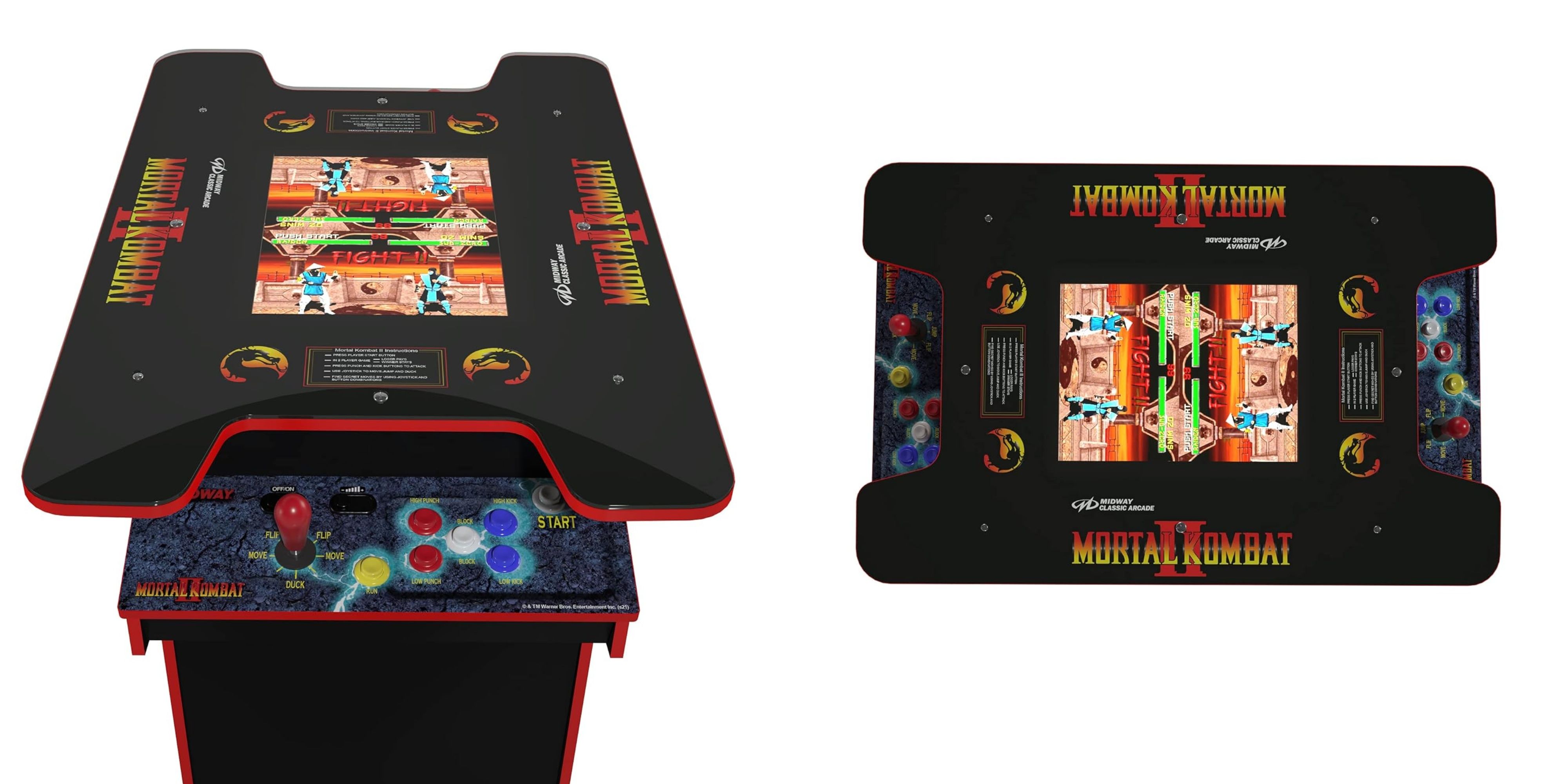 Arcade1Up's Mortal Kombat Head-To-Head Arcade Table Is 57