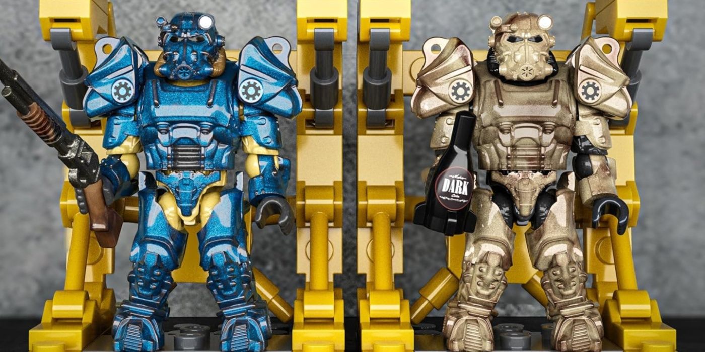 メガブロック fallout Power Armor Collection Amazon.com: MEGA Fallout Action Figure Building Toy, T-60