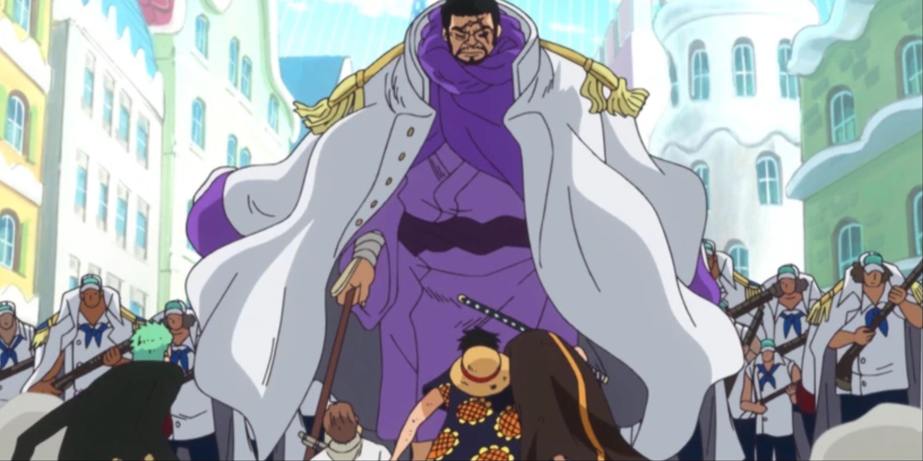 The Strongest Marines In One Piece