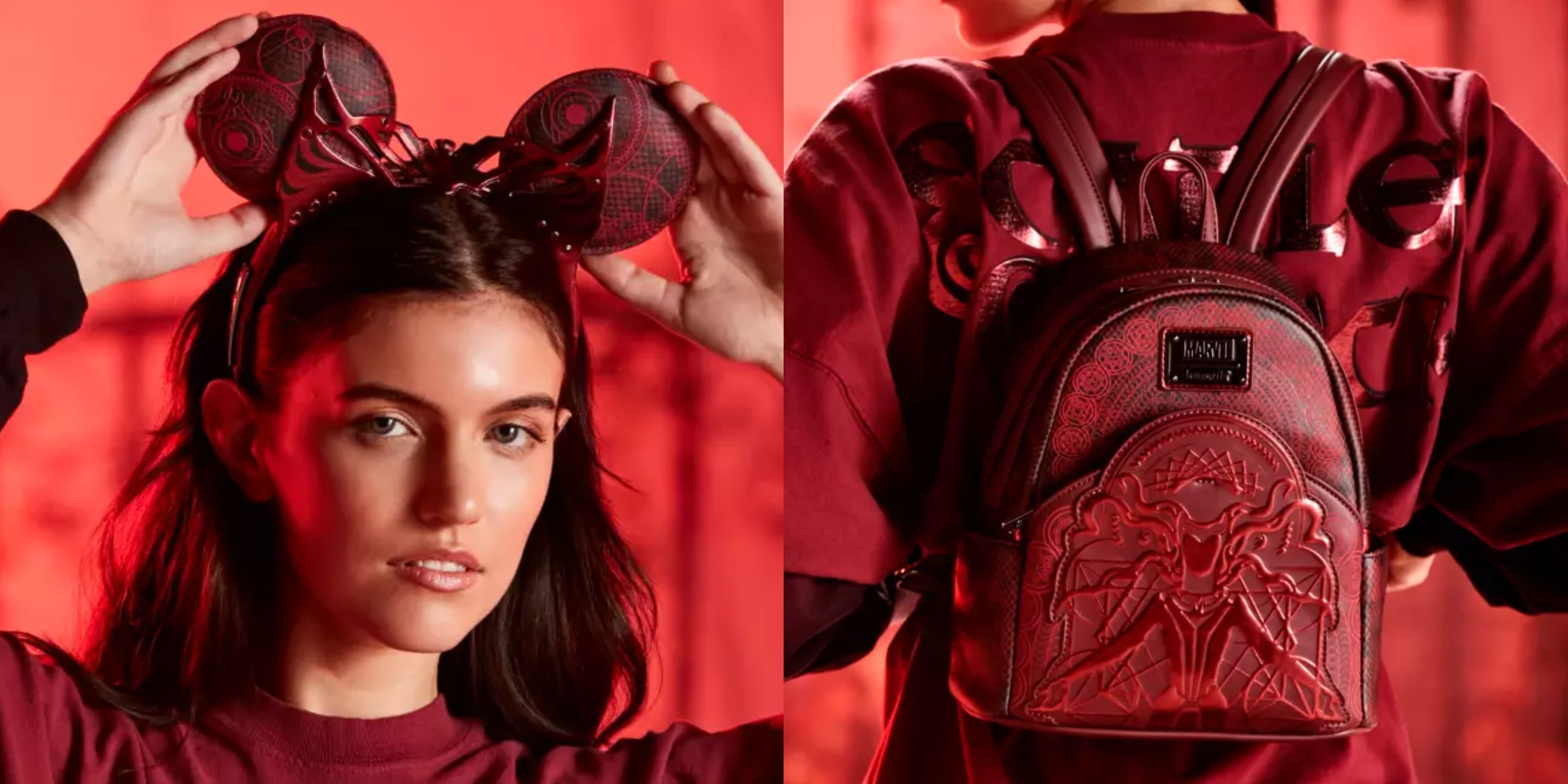 Loungefly Disney Scarlet Witch backpack Scarlet Witch Loungefly Mini Backpack main image 2