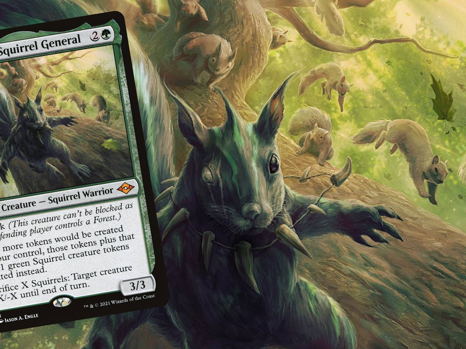 mtg chatterfang commander deck Magic the Gathering - Chatterfang, Squirrel General mtg chatterfang commander deck Chatterfang,