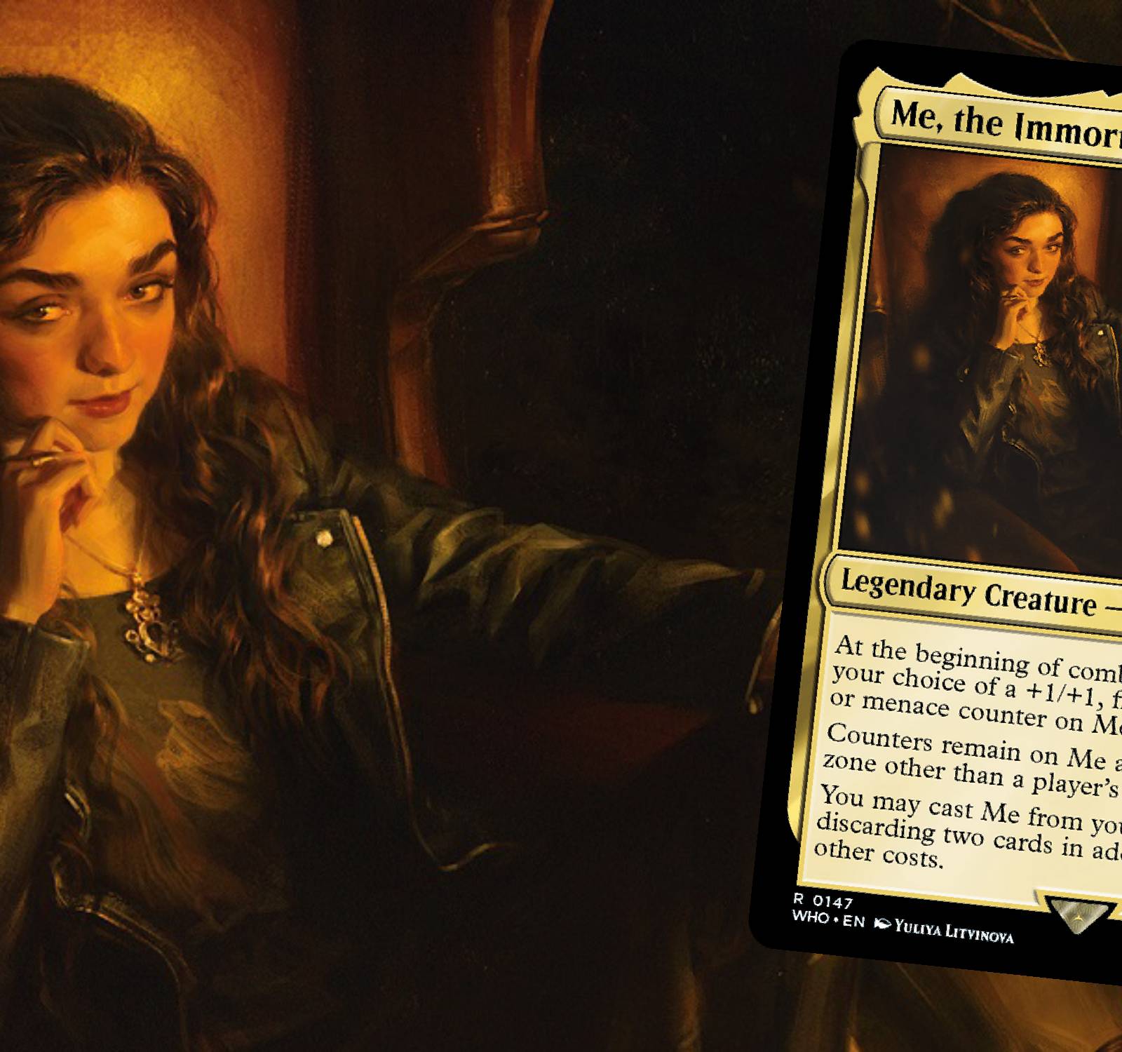 me mtg card Me, the Immortal [Doctor Who] – TokenMTG Medomai the Ageless cant attack during extra turns. Is the Stay with Me