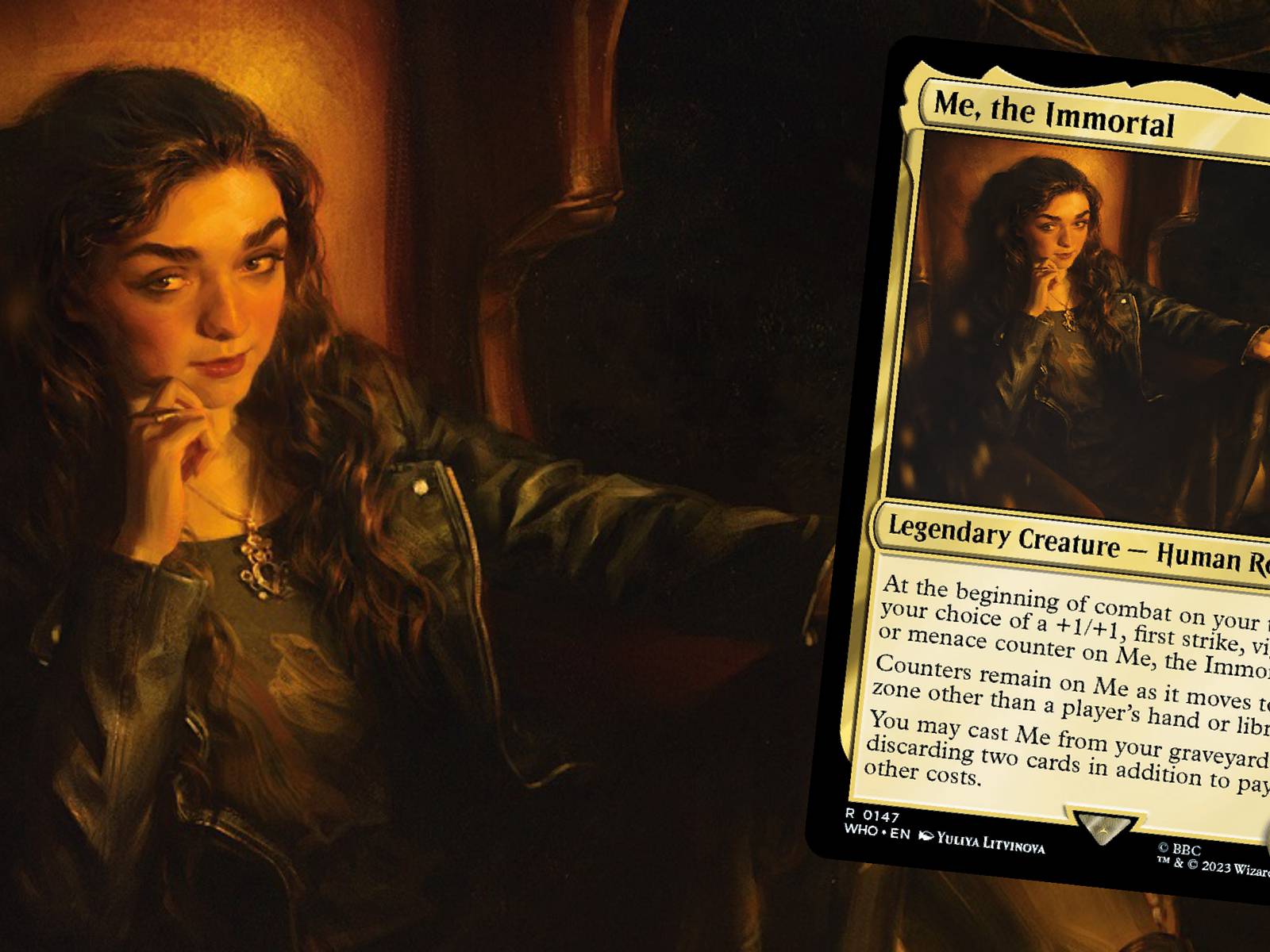 me mtg card Me, the Immortal Doctor Who (WHO) #147 Scryfall Magic: The Gathering Search