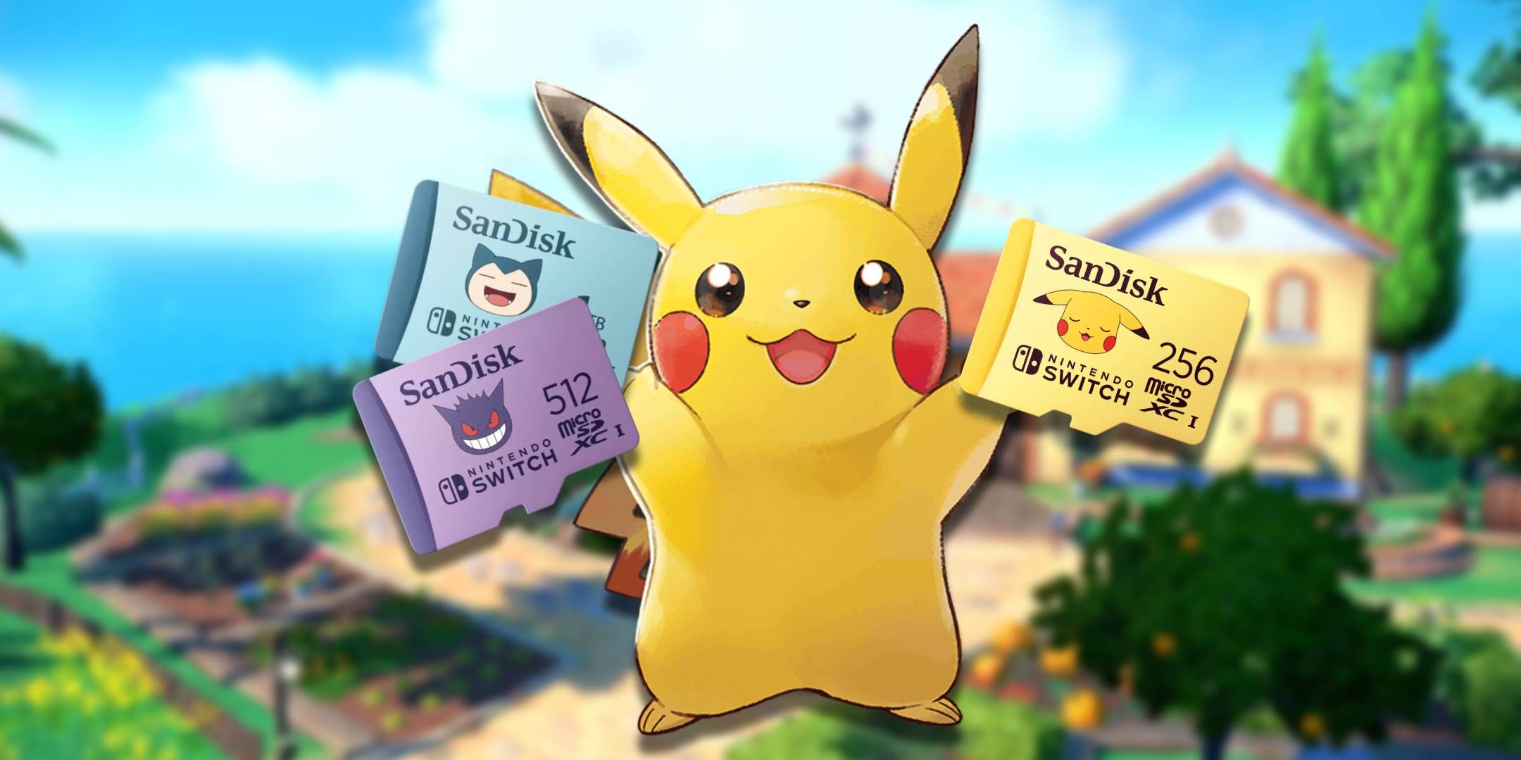Pokemon Has Released Branded SD Cards Perfect For Nintendo Switch