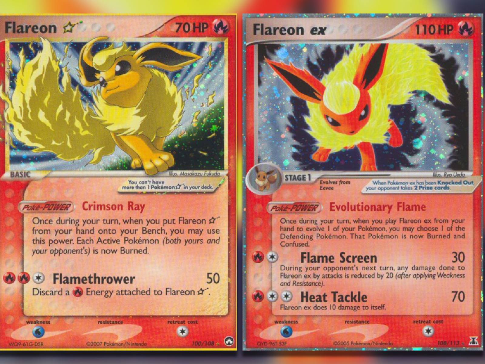 pokemon cards with red hp Four pics - be sure to check out all of them THE HIGHEST attack out there. (Well You may play only 1 Supporter card during your turn (before your attack) Charizard 110 HP Stage 2