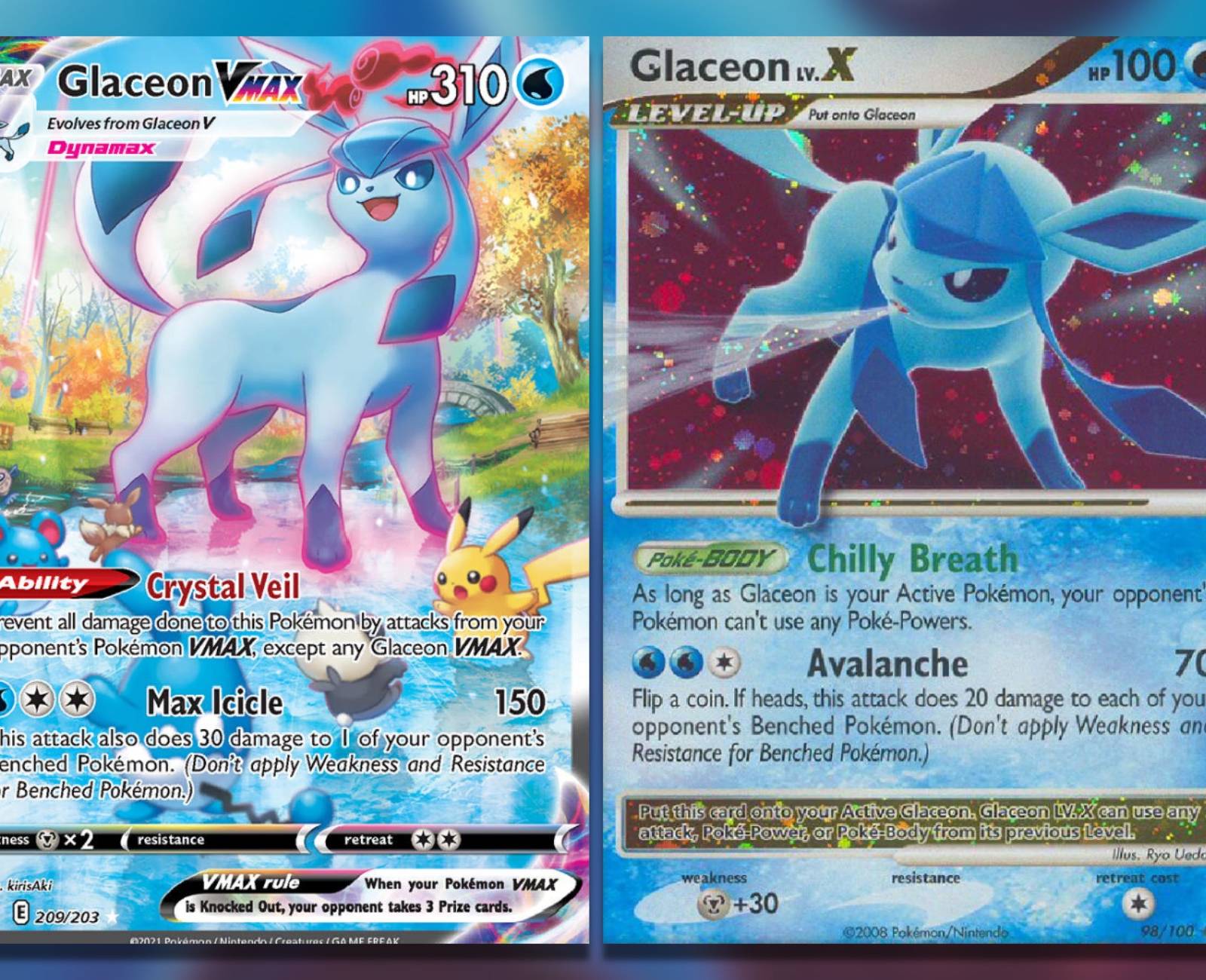 The Most Expensive Glaceon Pokemon TCG Cards, image size:1600x1300