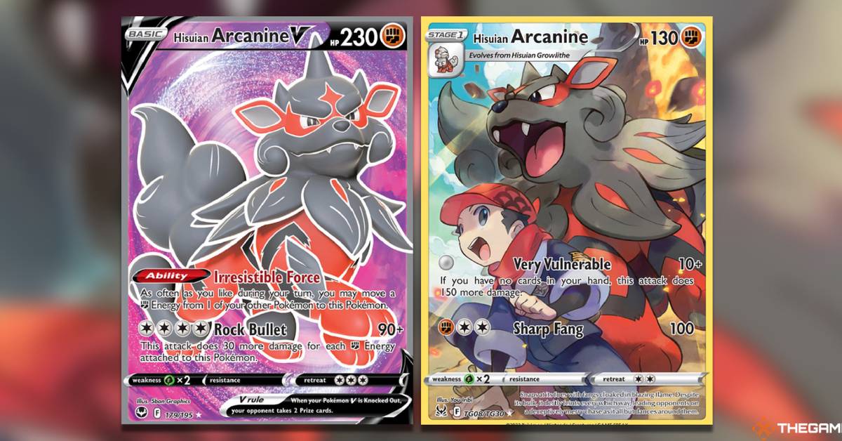 The Most Expensive Hisuian Arcanine Pokemon TCG Cards