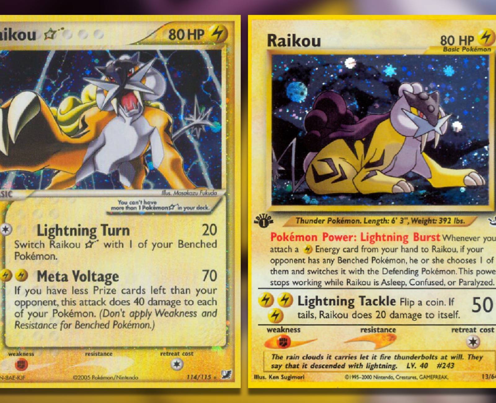 The Most Expensive Raikou Pokemon TCG Cards The Most Expensive Raikou Pokemon TCG Cards
