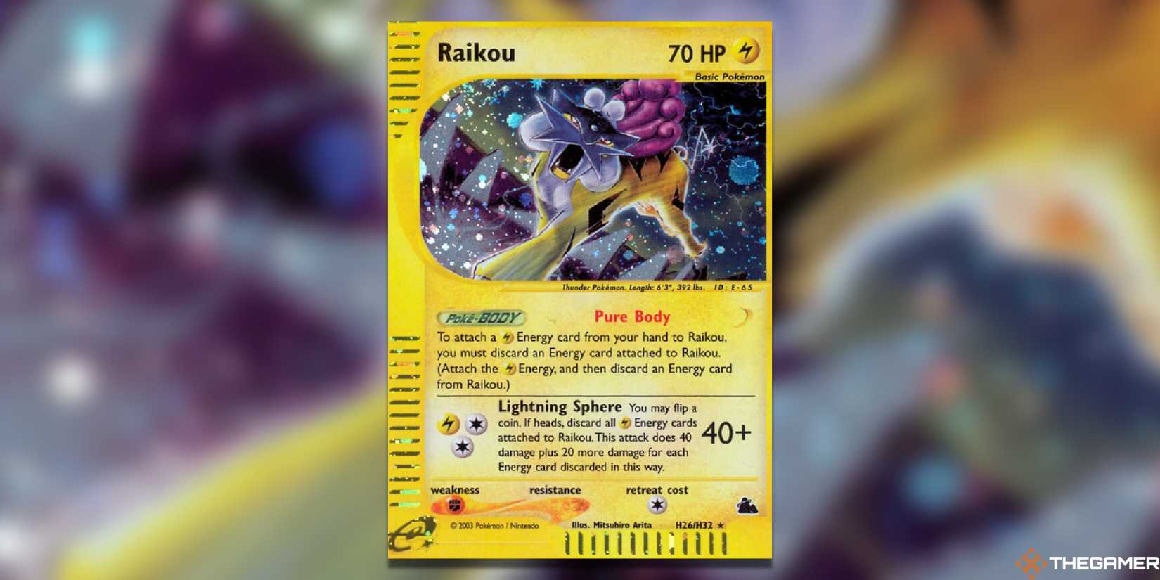 The Most Expensive Raikou Pokemon TCG Cards