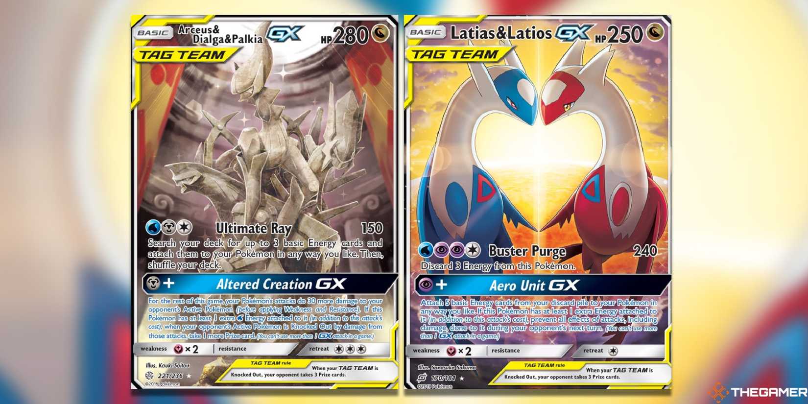 tag team pokemon cards Card Lillie's Solgaleo & Lunala GX RR SM11b 020/049 Japan Mint Those Prize cards remain face up for the rest of the game Qwachansey | Every Regular Rare