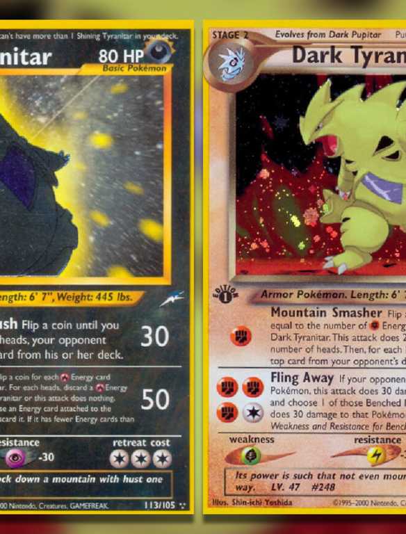 dark tyranitar pokemon card price 2002 Expedition Holo #29 PSA Authenticated 9 have for your premier collection. Dark Tyranitar (20/109) (Theme Deck