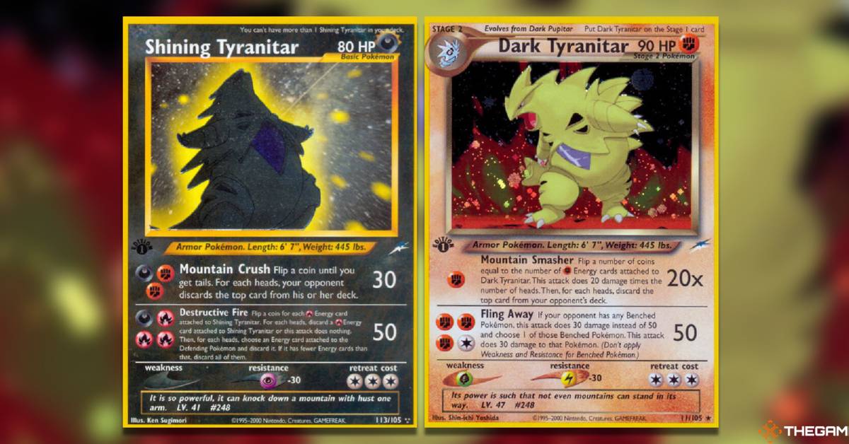 The Most Expensive Tyranitar Pokemon TCG Cards The Most Expensive Tyranitar Pokemon TCG Cards