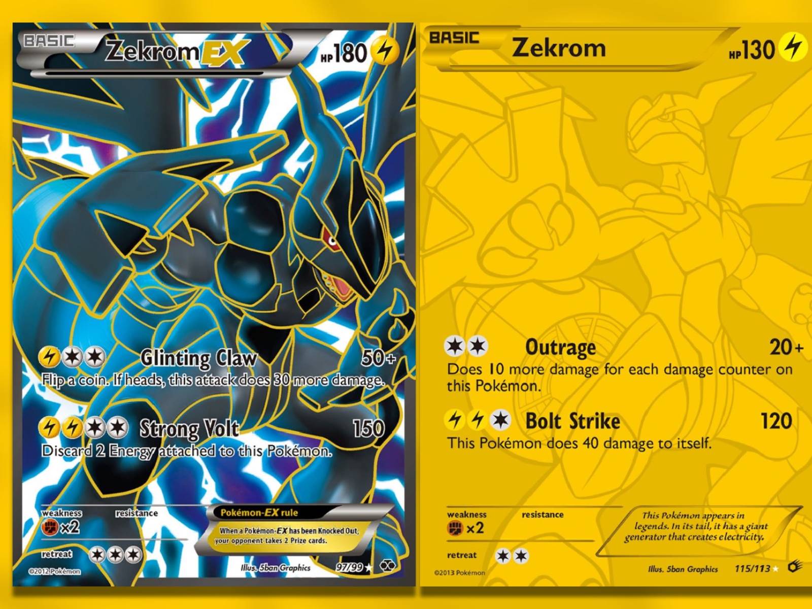 The Most Expensive Zekrom Pokemon TCG Cards