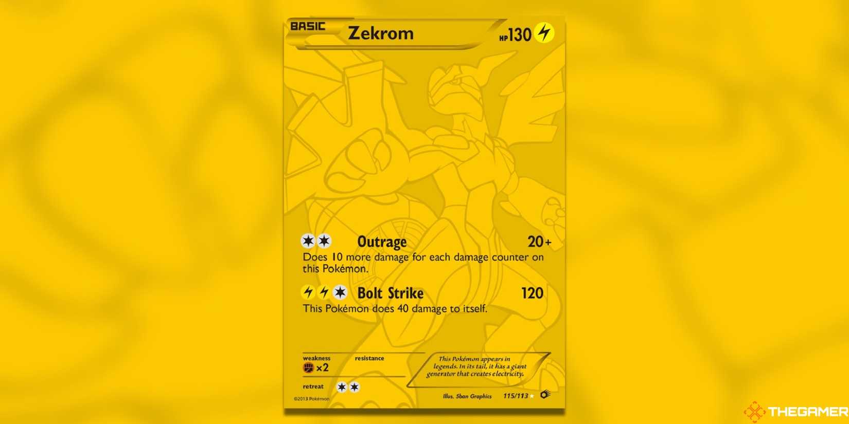 pokemon legendary treasures rare cards Black Kyurem EX 100/113 main image 1