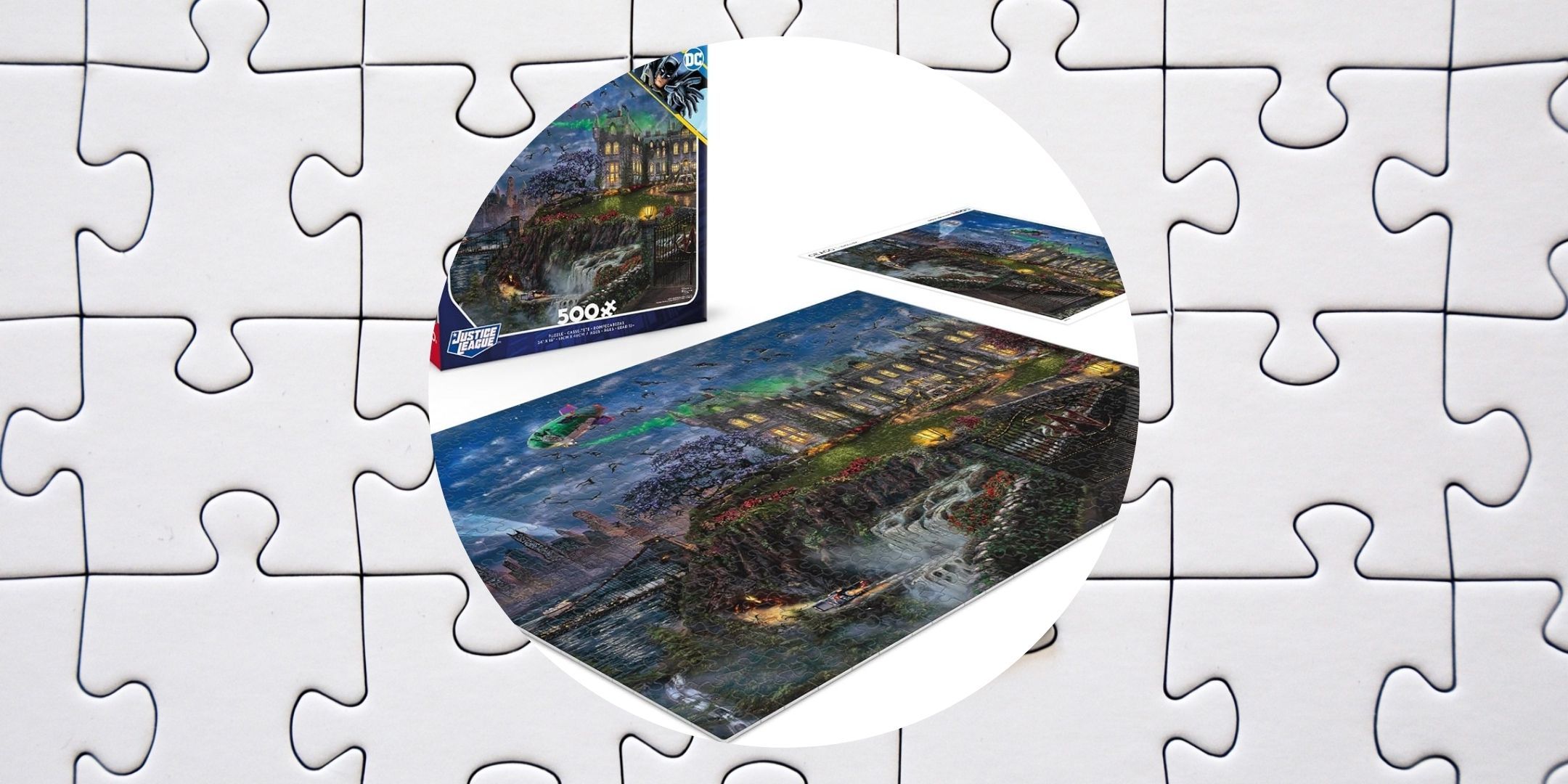 Vermont Christmas Company Snow Globes Jigsaw Puzzle 100 Piece Large