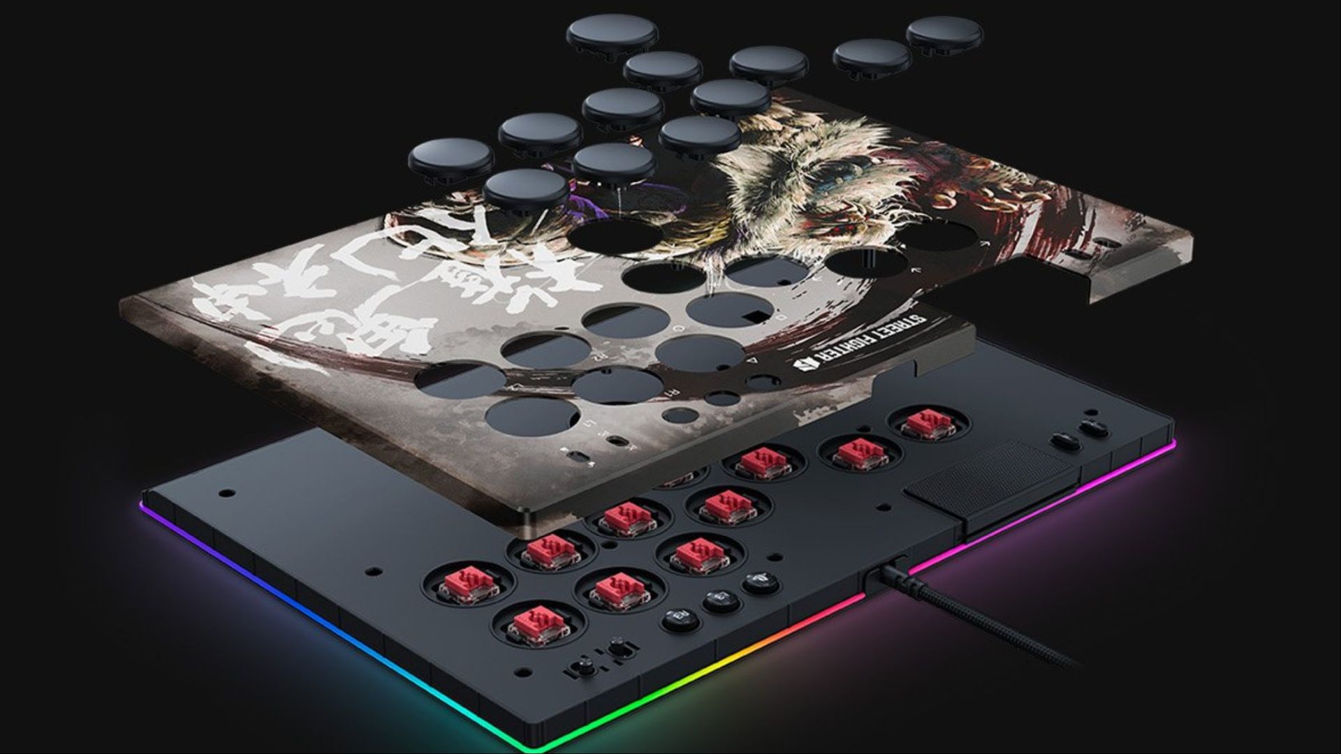 PC用ゲームコントローラー・コンバーター Razer Kitsune SF6 Fighters Edition Akuma Amazon.com: Razer Kitsune All-Button Arcade Controller: For