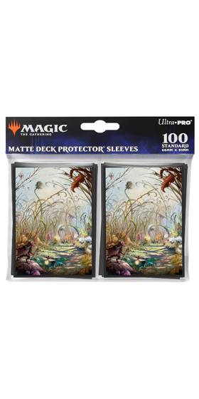 Ultra Pro - Magic The Gathering: Bloomburrow 100ct Deck Protector® MTG Sleeves, Protect and Store MTG Cards, Standard Size Card Sleeves, ChromaFusion Sleeves Matte Finish (2.5 in. x 3.5 in.) Sleeves