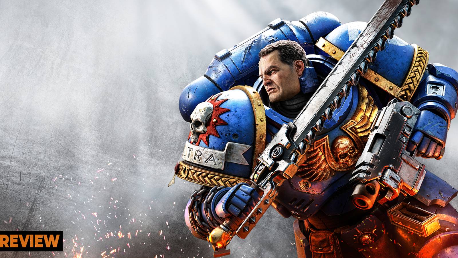 Adeptus Astartes Space Marine from warhammer 40k - AI Generated Artwork