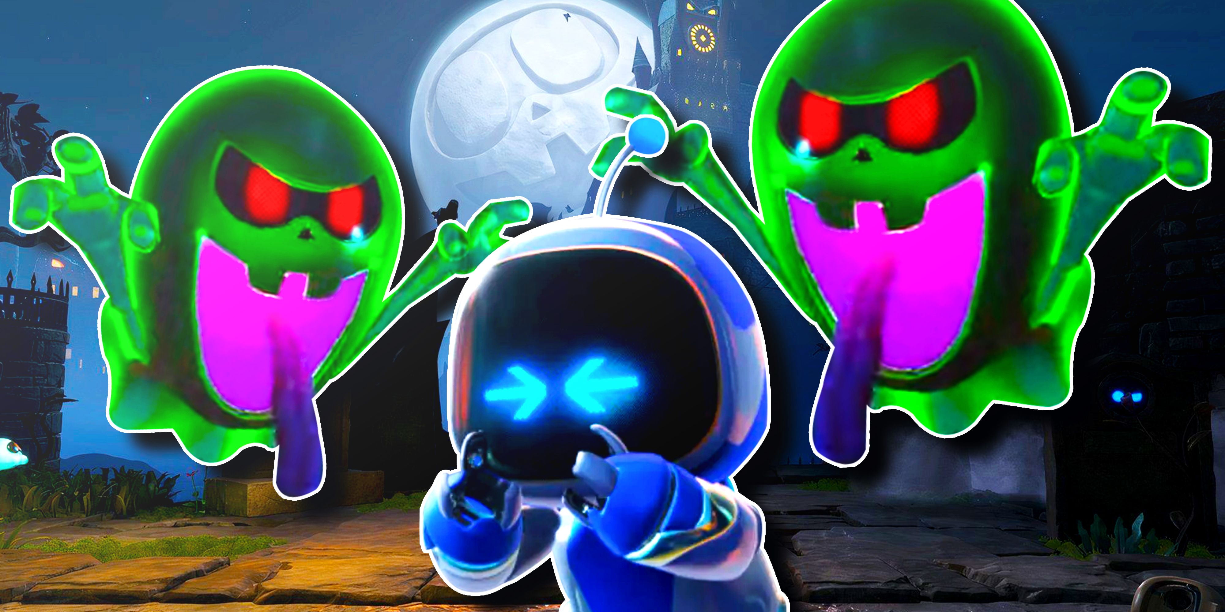 Astro Bot Has Multiple Levels That Are Destined To Be Halloween