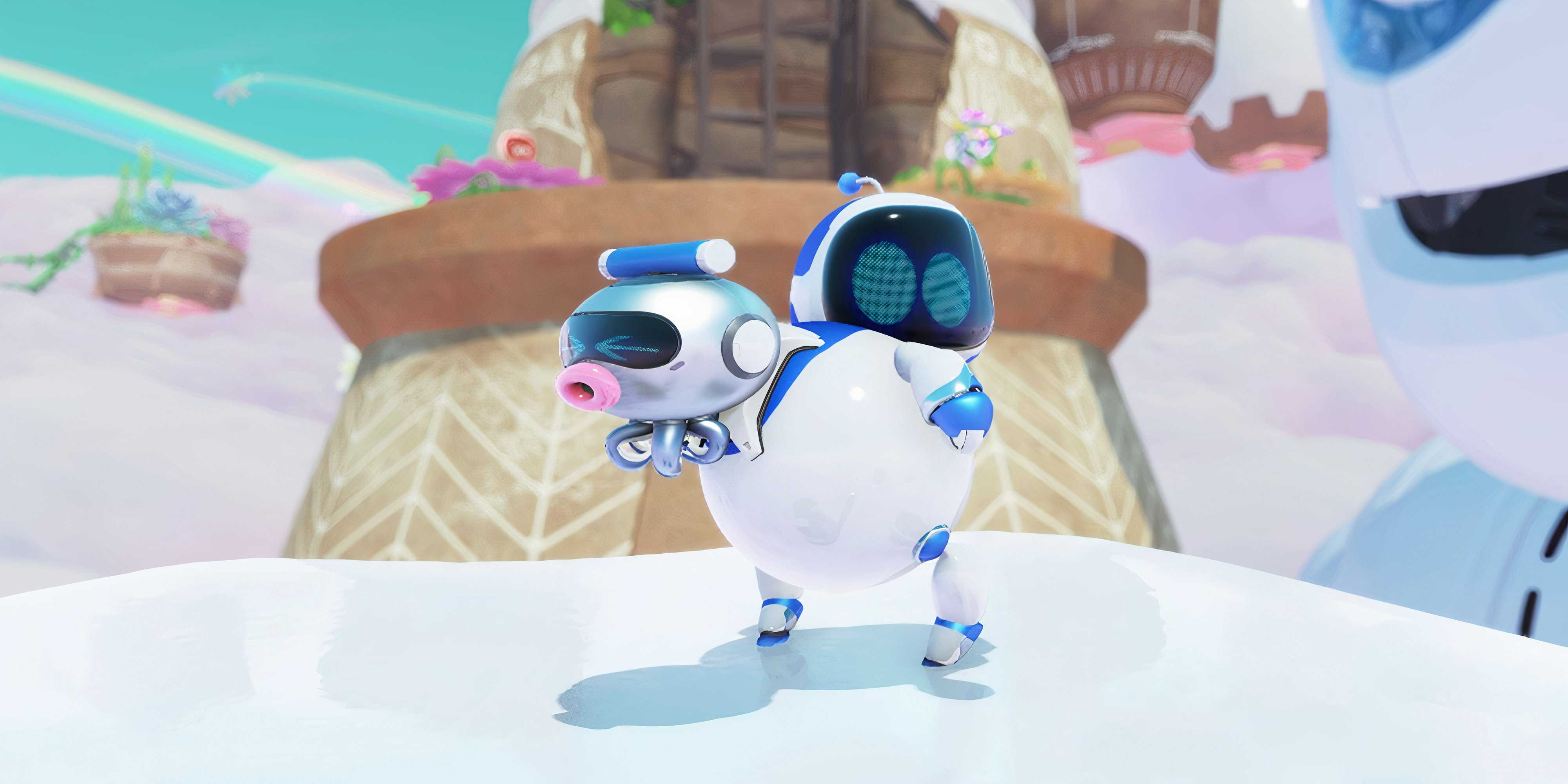 Sponge Astrobot Astro Bot Only Goes Underwater Once, But Makes It Count