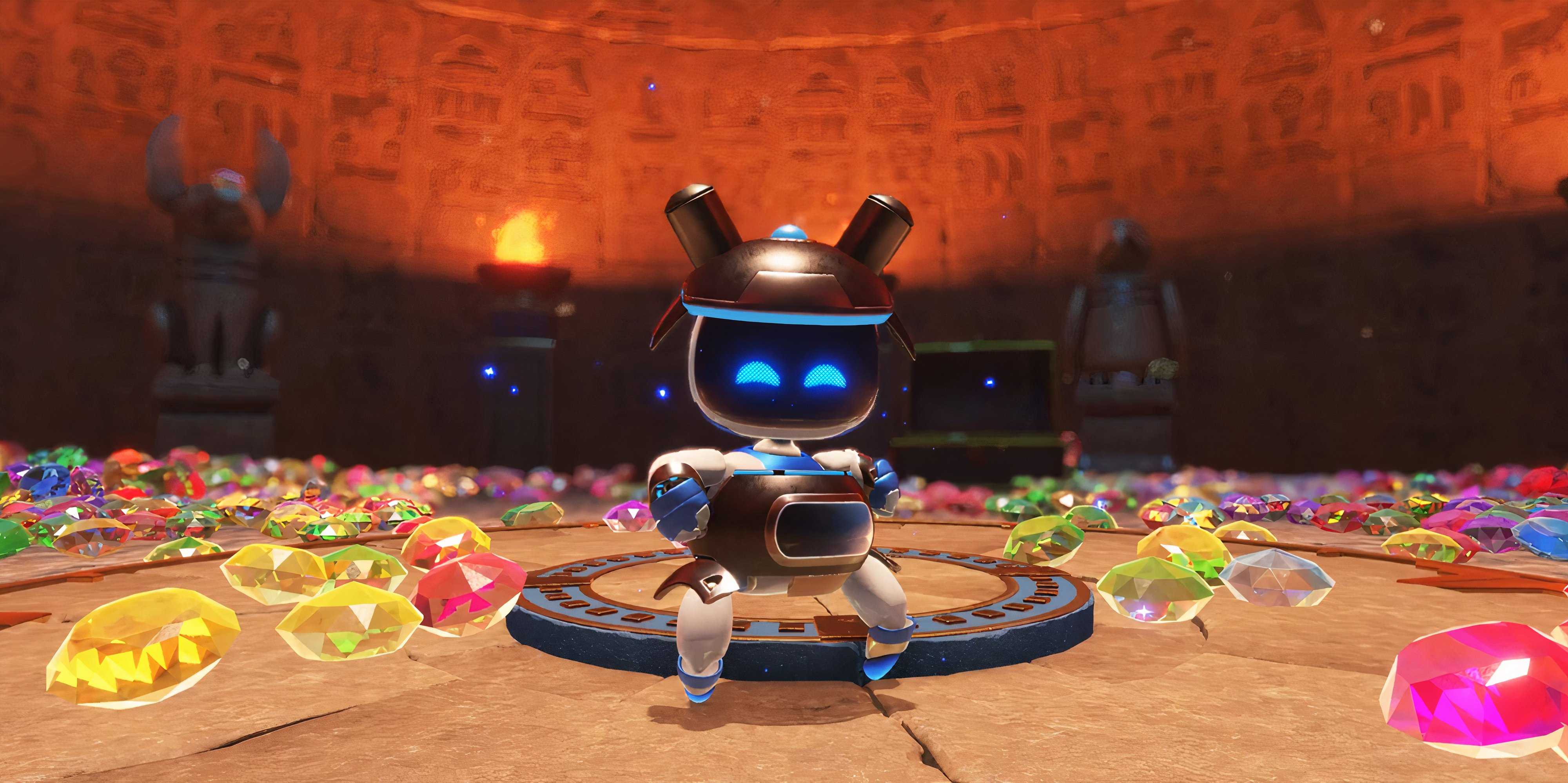 Sponge Astrobot Astro Bot Only Goes Underwater Once, But Makes It Count