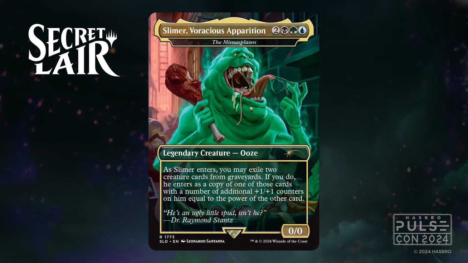 mtg ghostbusters cards Magic: The Gathering Secret Lair X Ghostbusters: The Real Foil Edition : Toys & Games 2024 CPT Holdings Secret Lair MTG X Ghostbusters
