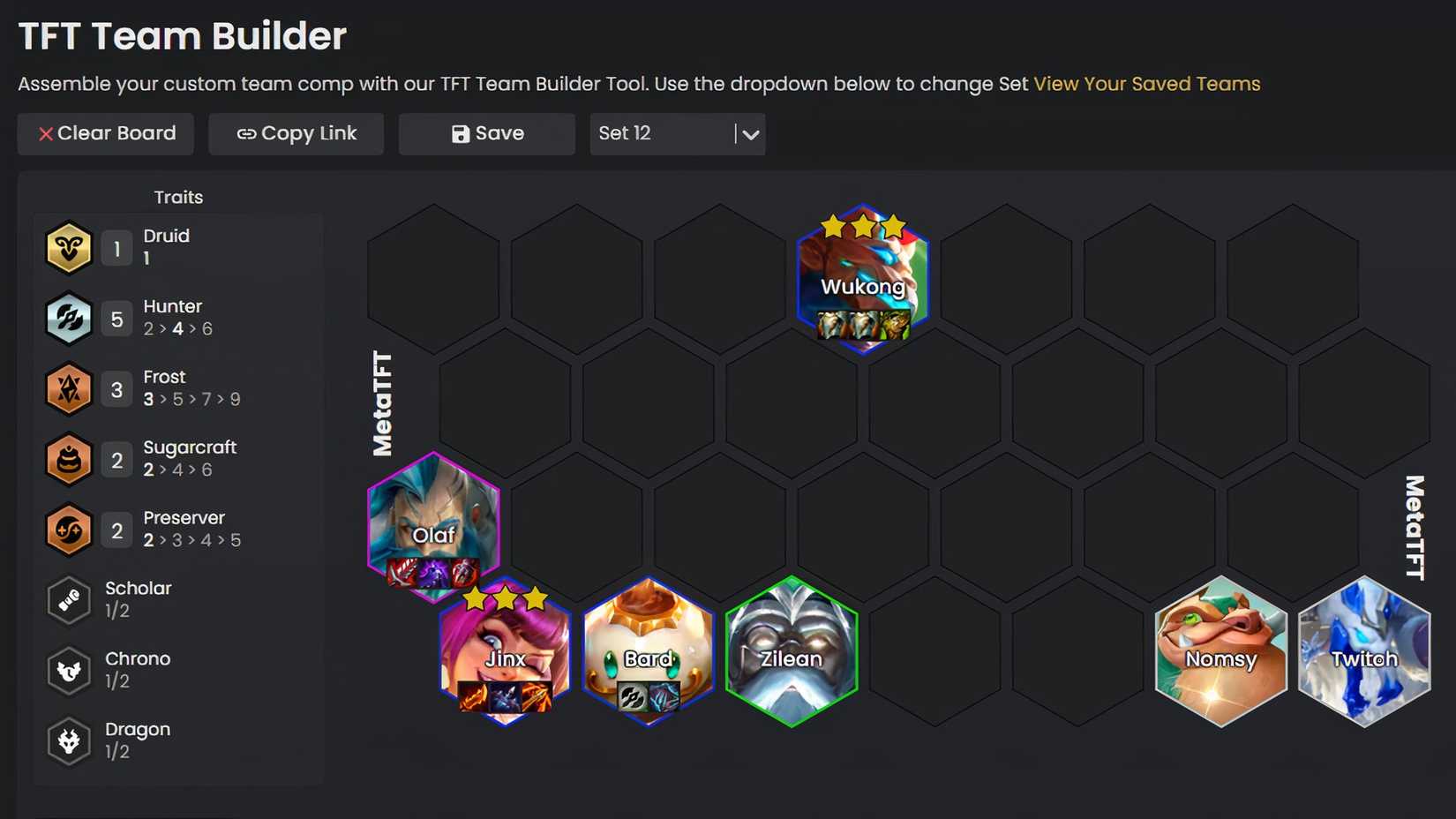 Best Items For A Hunter Wukong Team Composition In TFT