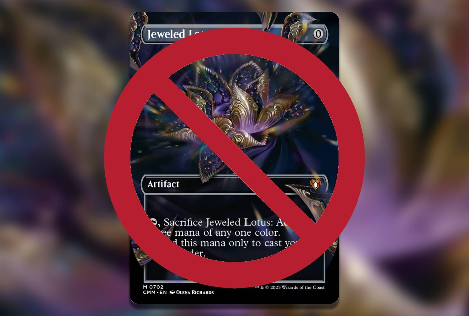 Why Was Jeweled Lotus Banned In Commander? - MTG