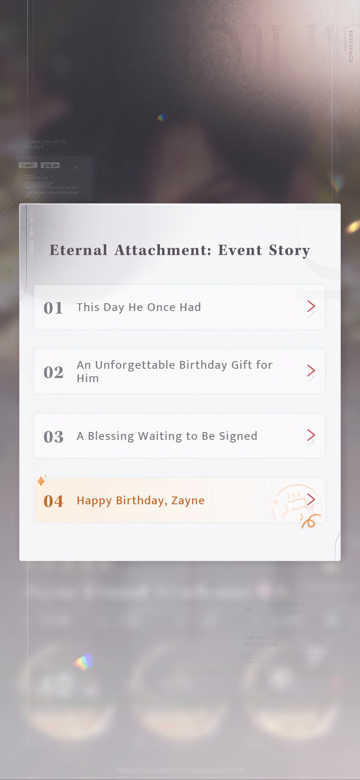 How To Revisit Old Event Chapters In Love And Deepspace