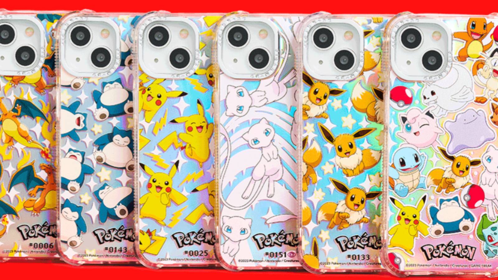 Pokemon's Skinnydip iPhone Cases Are Now Available At The Pokemon Center Pokemon's Skinnydip iPhone Cases Are Now Available At The Pokemon Center