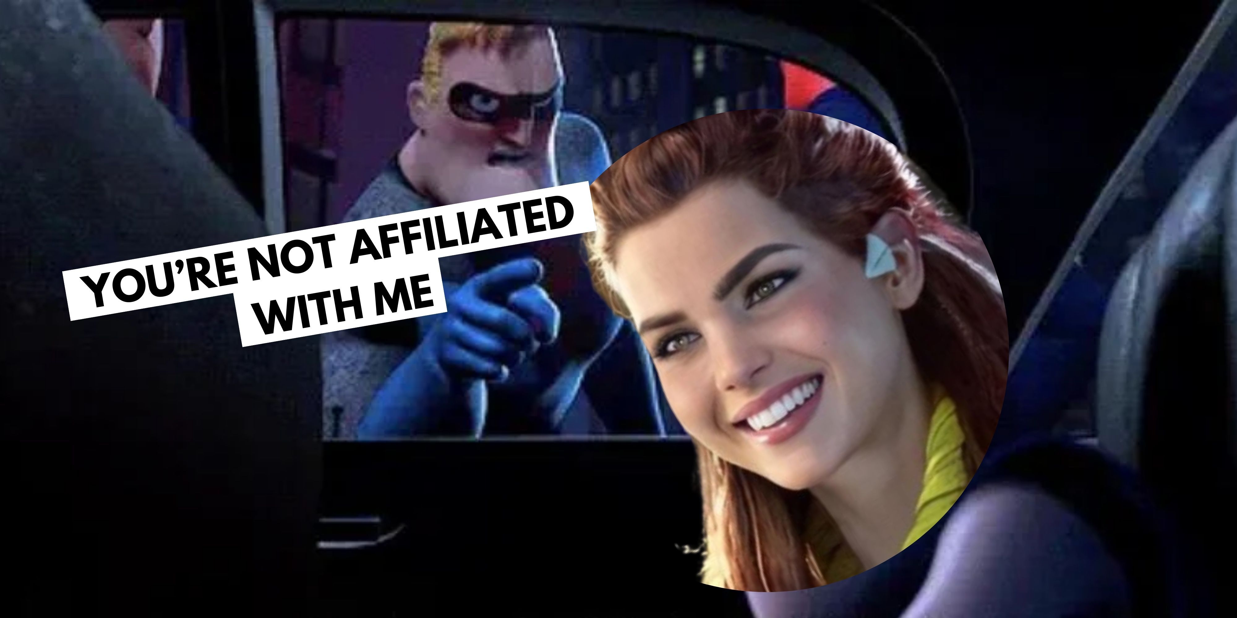 Mr Incredible telling off Yassified Aloy