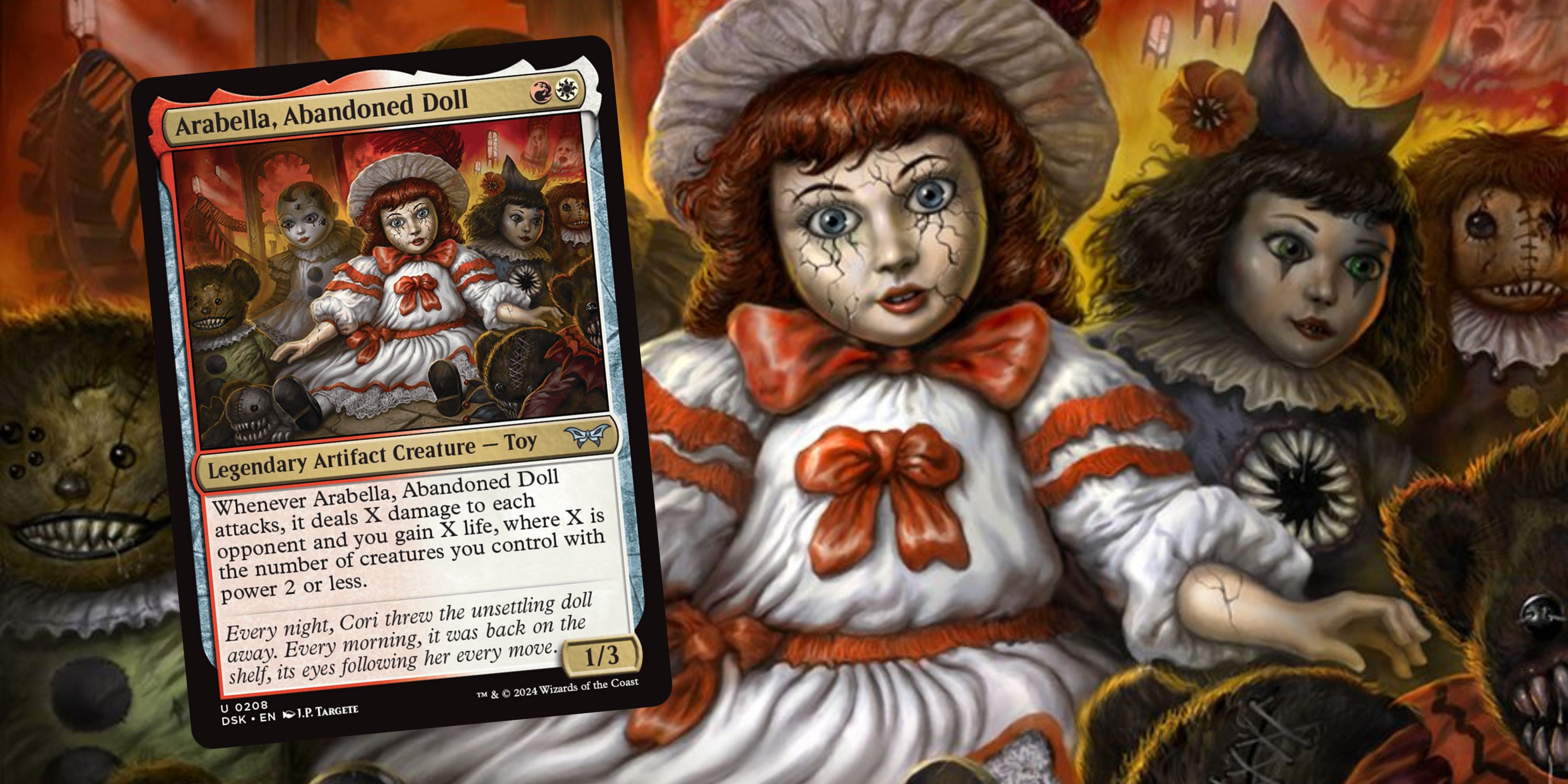 [MTG]Arabella, Abandoned Doll アーティストプルーフ Commander Bestiary: Arabella, Abandoned Doll | TCGplayer