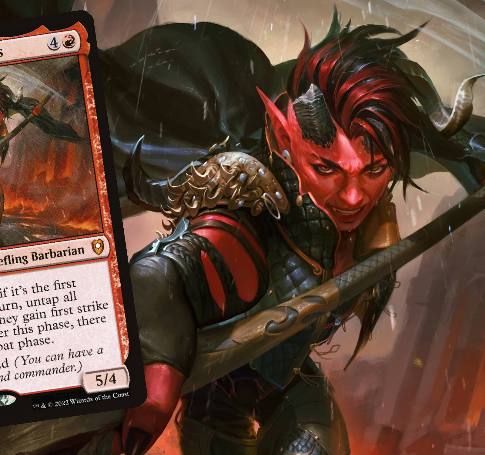 mtg karlach cards 401 Games Canada - Karlach, Fury of Avernus main image 0