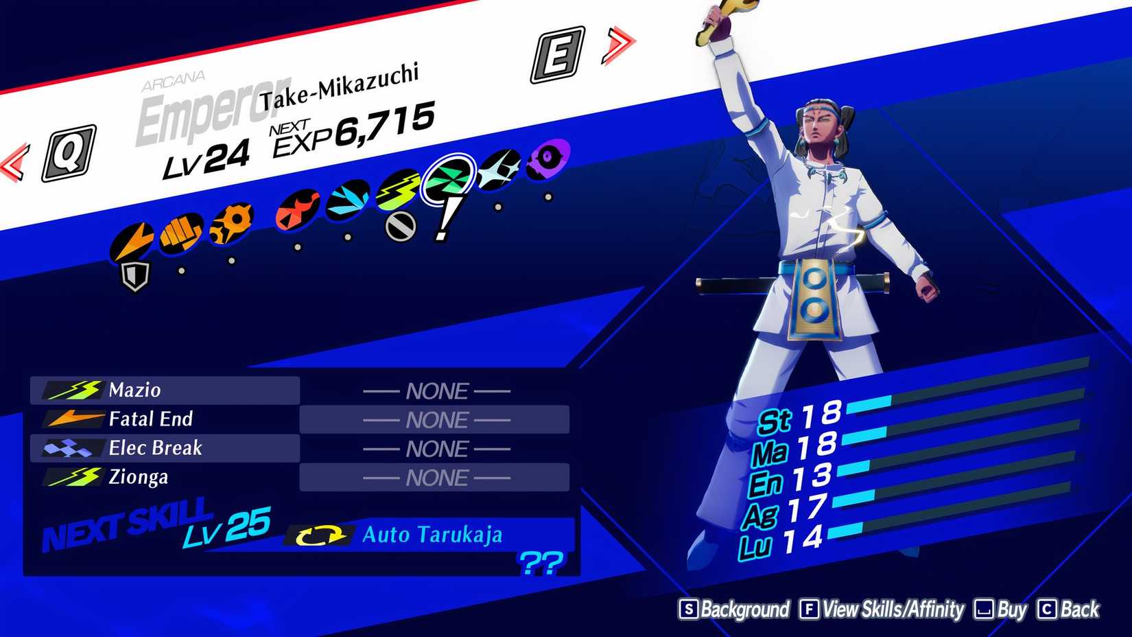 Take Mikazuchi Persona 3 Reload Fusion