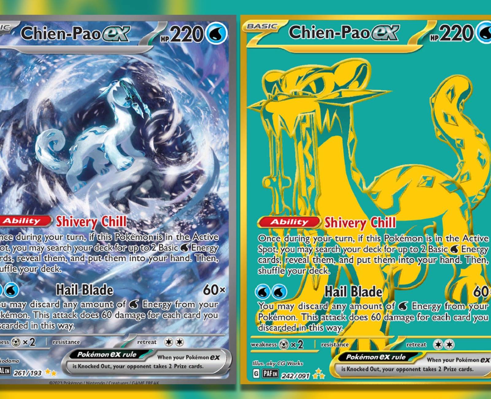 The Most Expensive Chien-Pao Pokemon TCG Cards The Most Expensive Chien-Pao Pokemon TCG Cards
