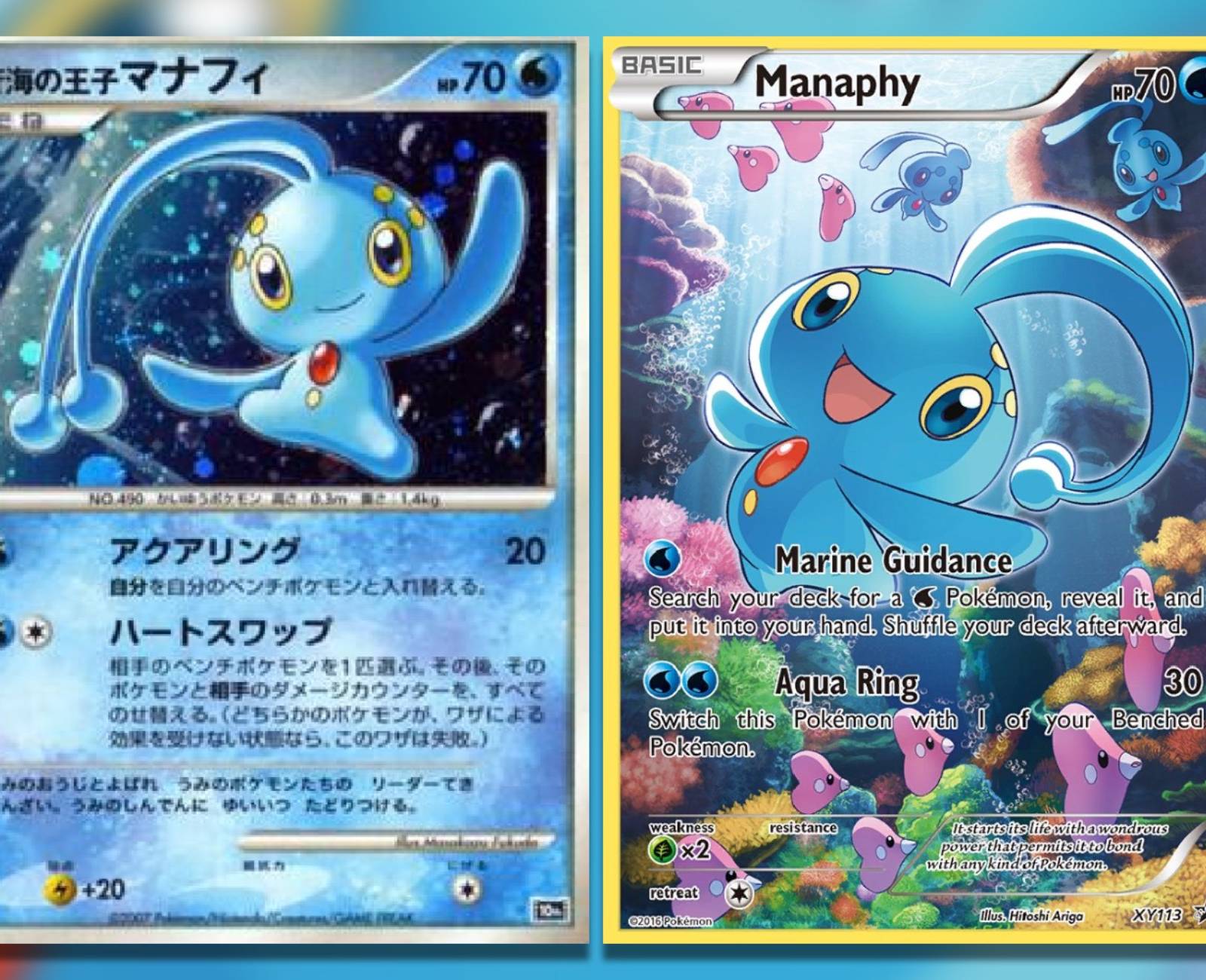 manaphy ex pokemon card value Amazon.com: - Manaphy-EX (116/122) - XY Breakpoint EX has been Knocked Out Pokemon TCG Manaphy EX Full
