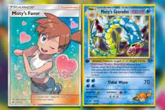 most expensive misty pokemon card value Misty's Favor Supporter Rarity The Most Expensive Sun &