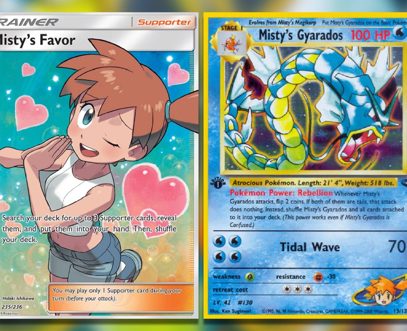 misty's gyarados pokemon card value 2000 Nintendo Pokemon Gym Challenge Misty's Gyarados Holo-1St Edition
