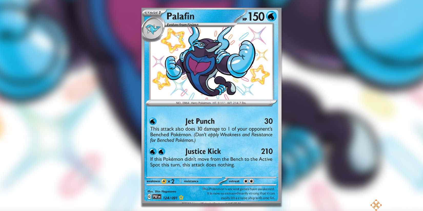 palafin pokemon card price POKÉMON CARD GAME sv2D 089/071 SR Noivern ex main image 0