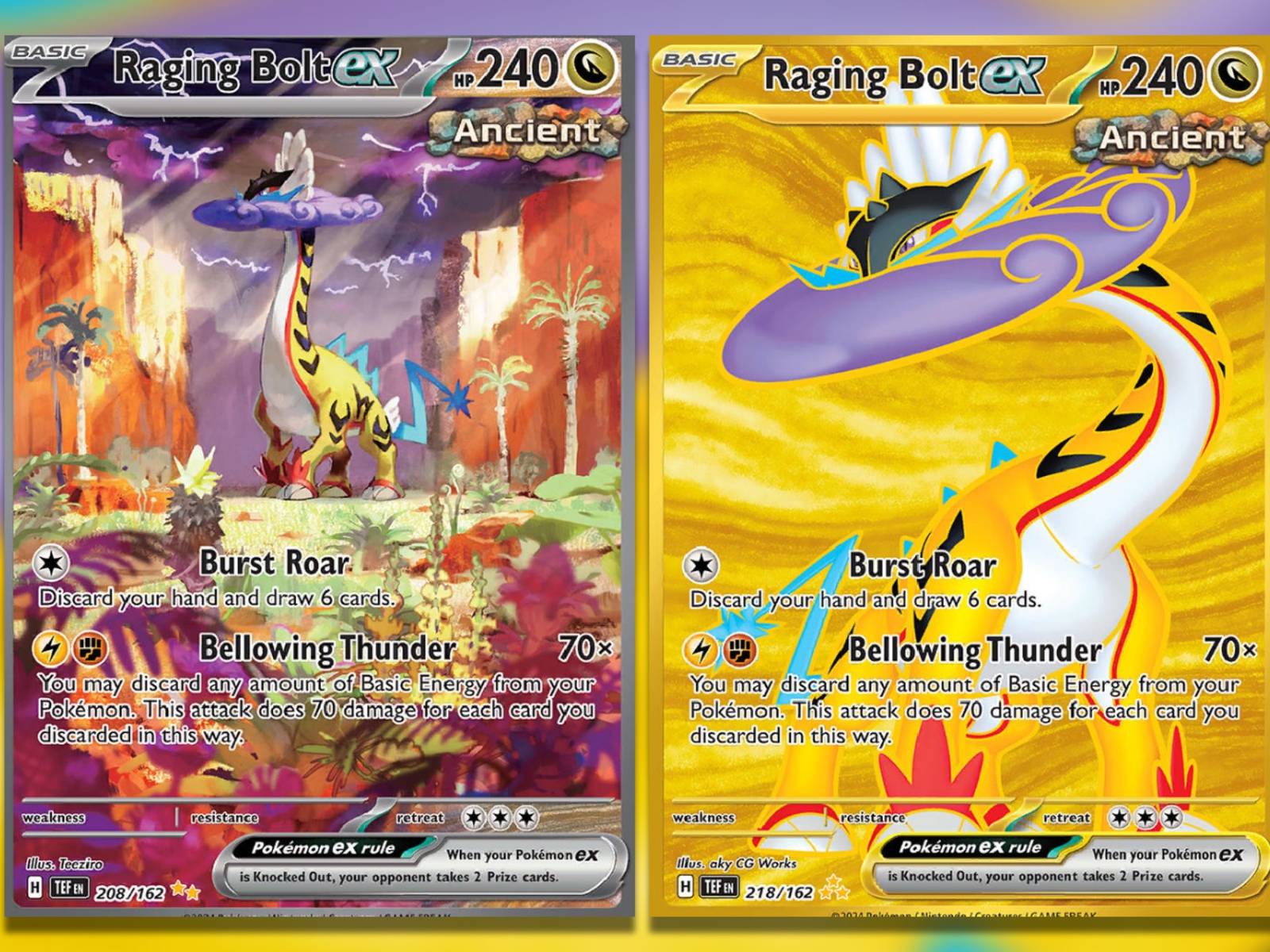 The Most Expensive Raging Bolt Pokemon TCG Cards