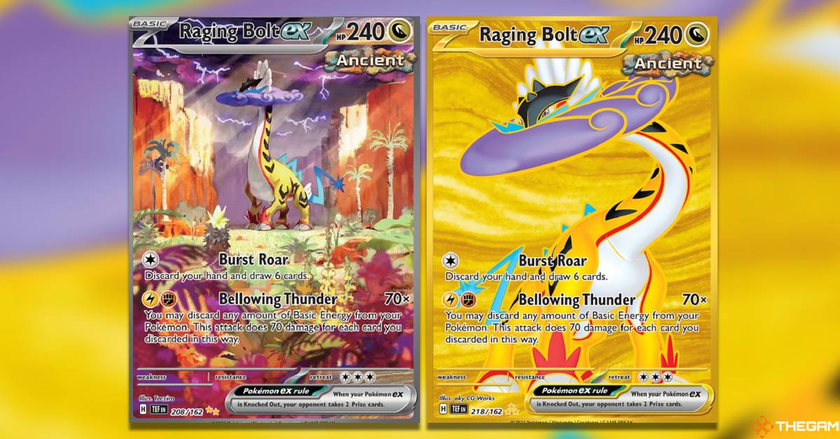 The Most Expensive Raging Bolt Pokemon TCG Cards