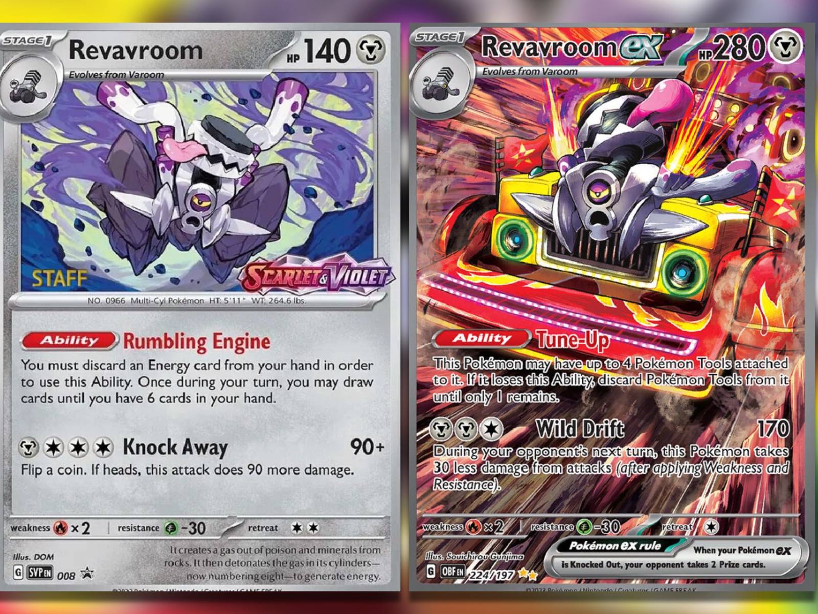 varoom pokemon card value - Scarlet & Violet - Obsidian Flames - Rx2 / G Varoom (Shining Revelry #55/110, 1-Diamond)